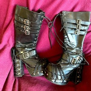 Demonia goth boots